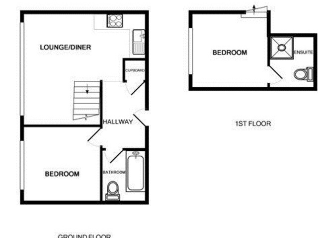 1B floorplan