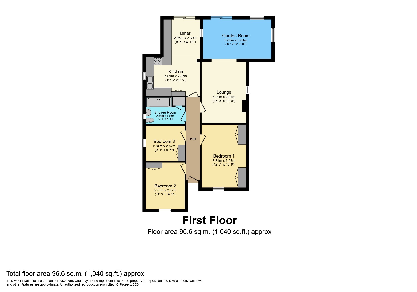 Knights Crescent, Rothley, Leicester, Leicestershire LE7, 3 bedroom